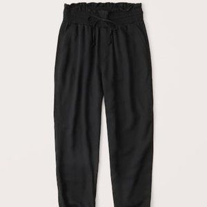 A&F Ruffle-Waist Joggers